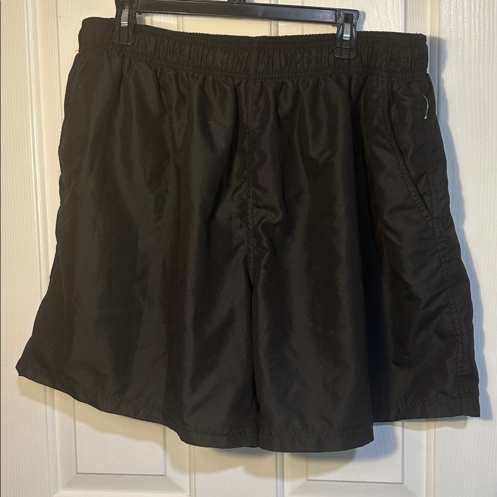 Faded Glory Black Swim Trunks